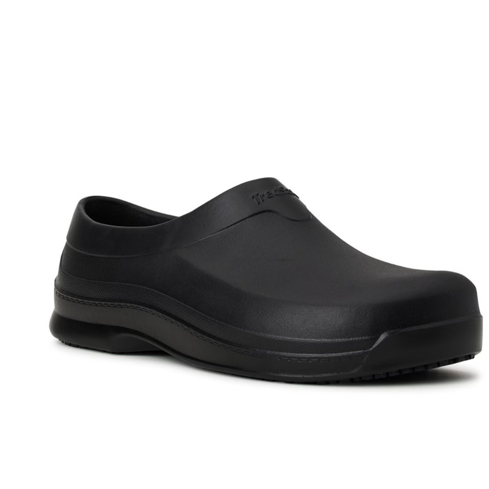 TredSafe Adult Unisex Clogs Sz Womens 5 / Mens 7 Black Caspian Resistant Slip-On
